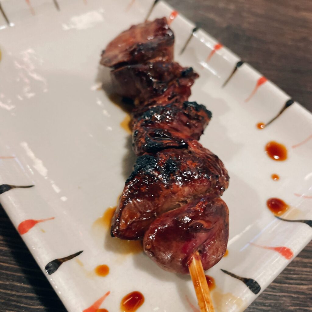 ひばりヶ丘「唐とん」やきとり特選レバー