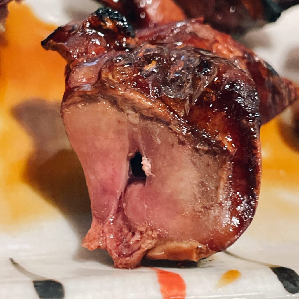 ひばりヶ丘「唐とん」やきとり特選レバー