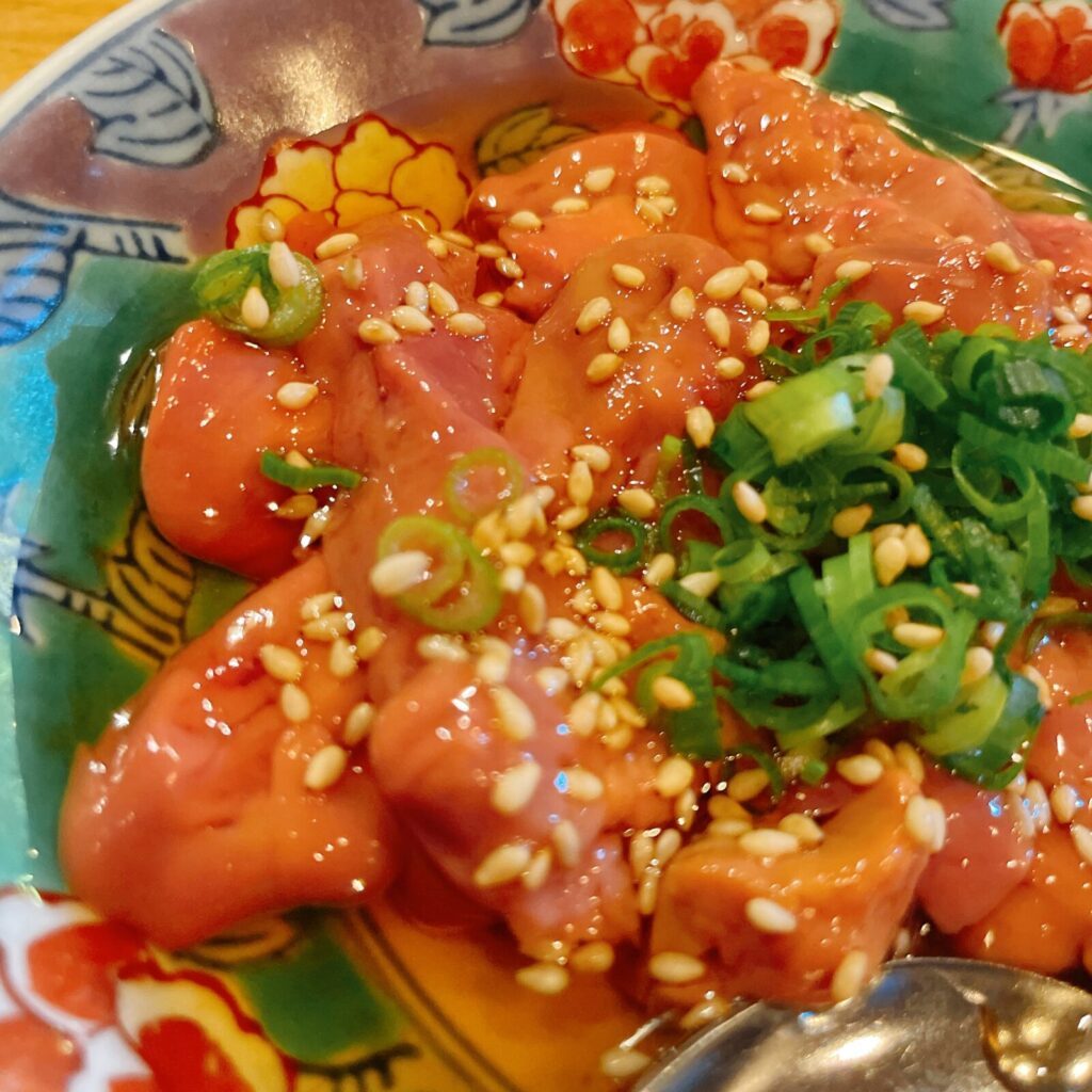 田無「寅さん」宮崎鶏白レバー燻製