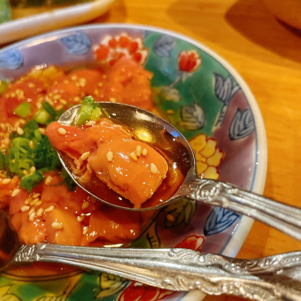 田無「寅さん」宮崎鶏白レバー燻製