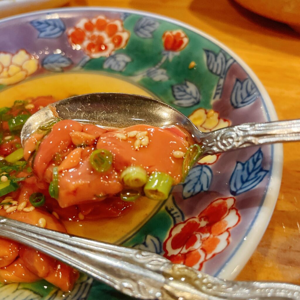 田無「寅さん」宮崎鶏白レバー燻製