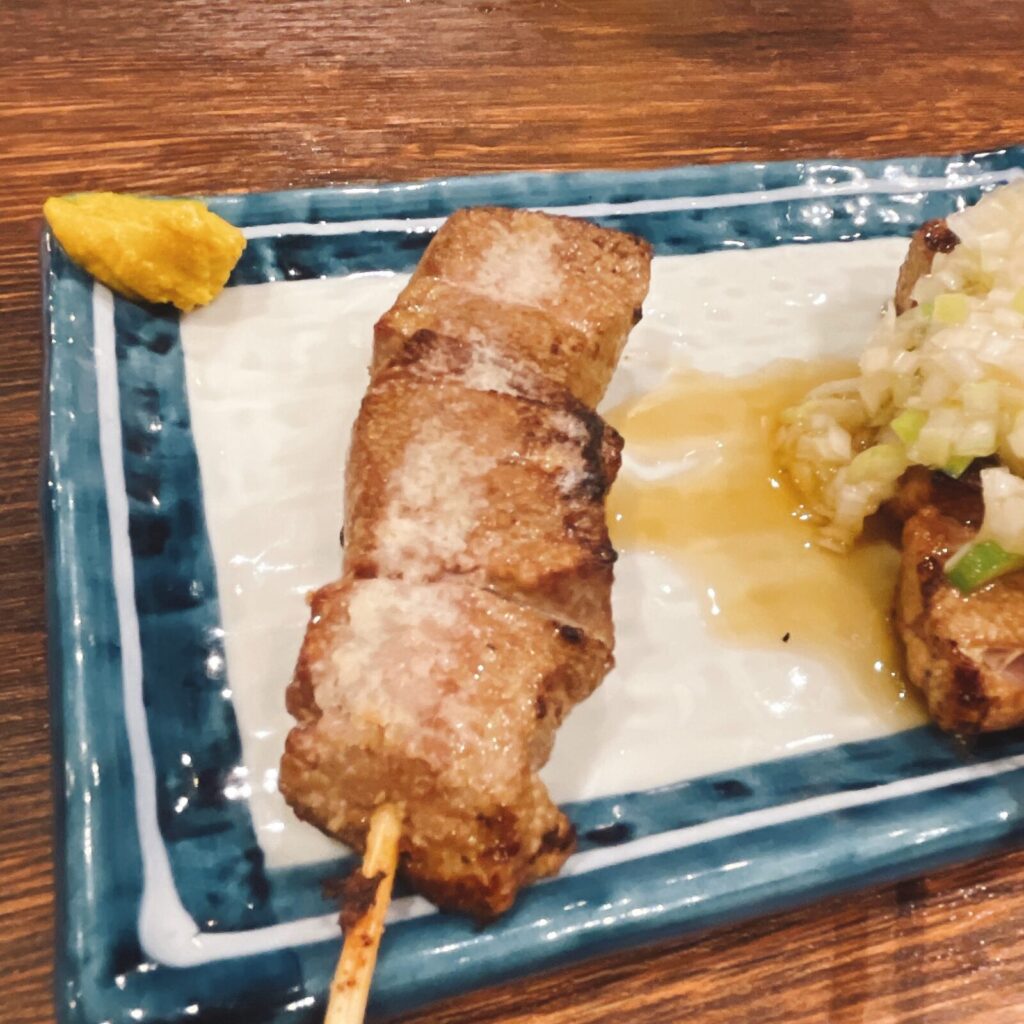 池袋「日本再生酒場」串焼きればねぎ・串焼きれば