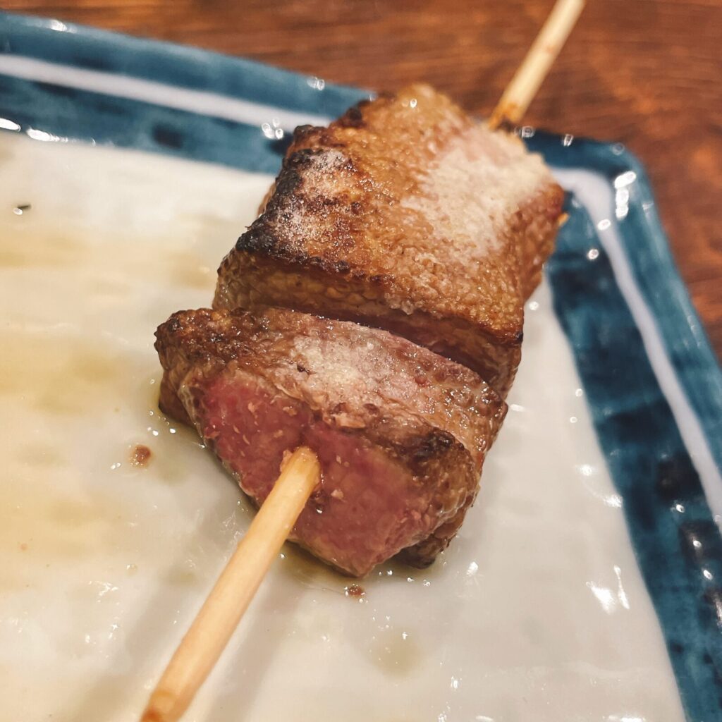 池袋「日本再生酒場」串焼きれば