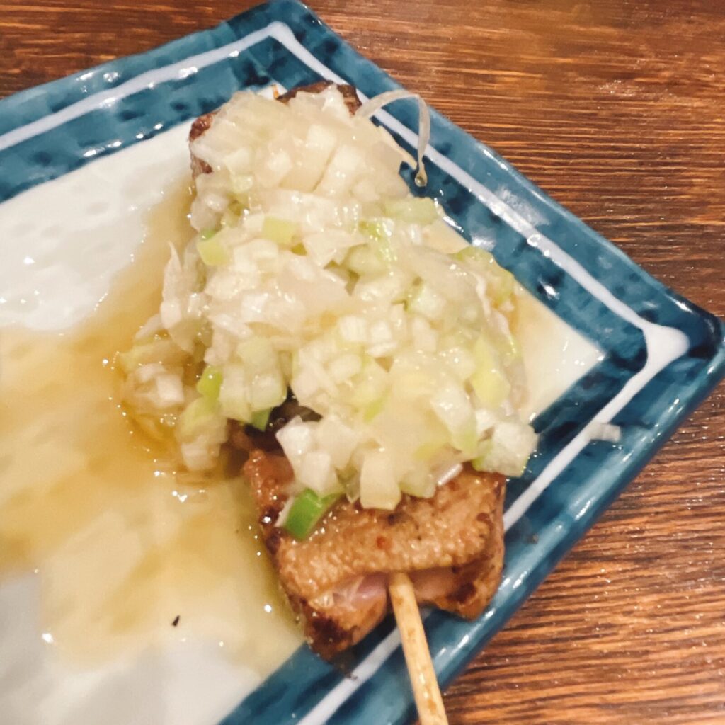 池袋「日本再生酒場」串焼きればねぎ