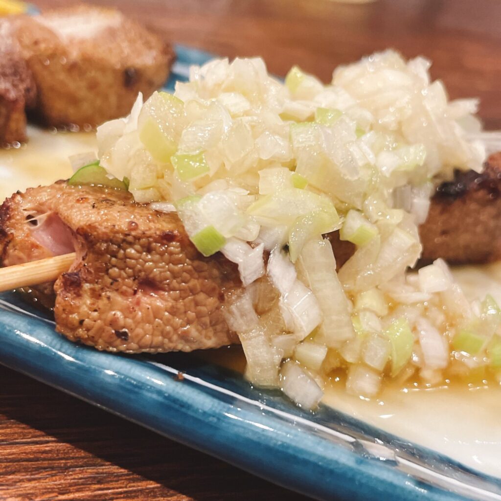 池袋「日本再生酒場」串焼きればねぎ