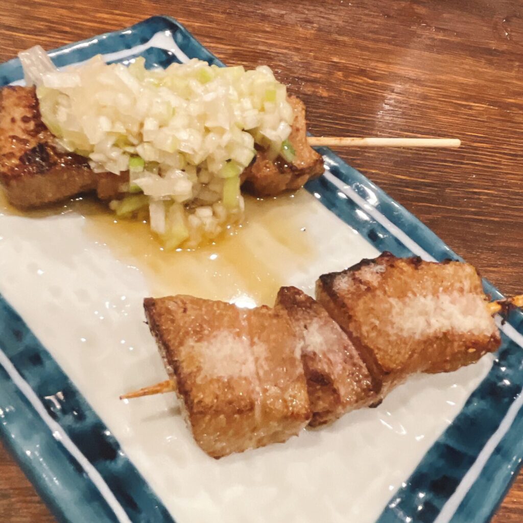 池袋「日本再生酒場」串焼きればねぎ・串焼きれば