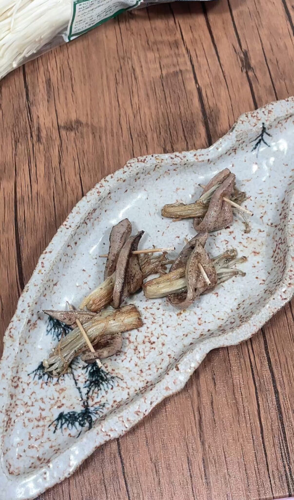 【おうちレバー】えのきの豚レバー巻き