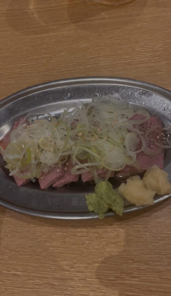 高田馬場「おとんば」濃厚低温調理れば刺し