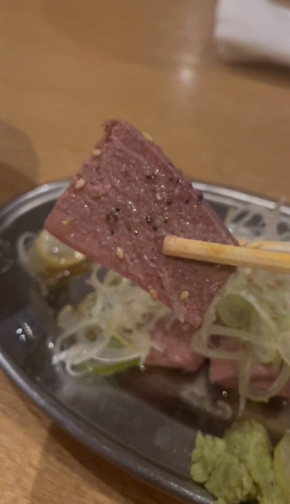 高田馬場「おとんば」濃厚低温調理れば刺し