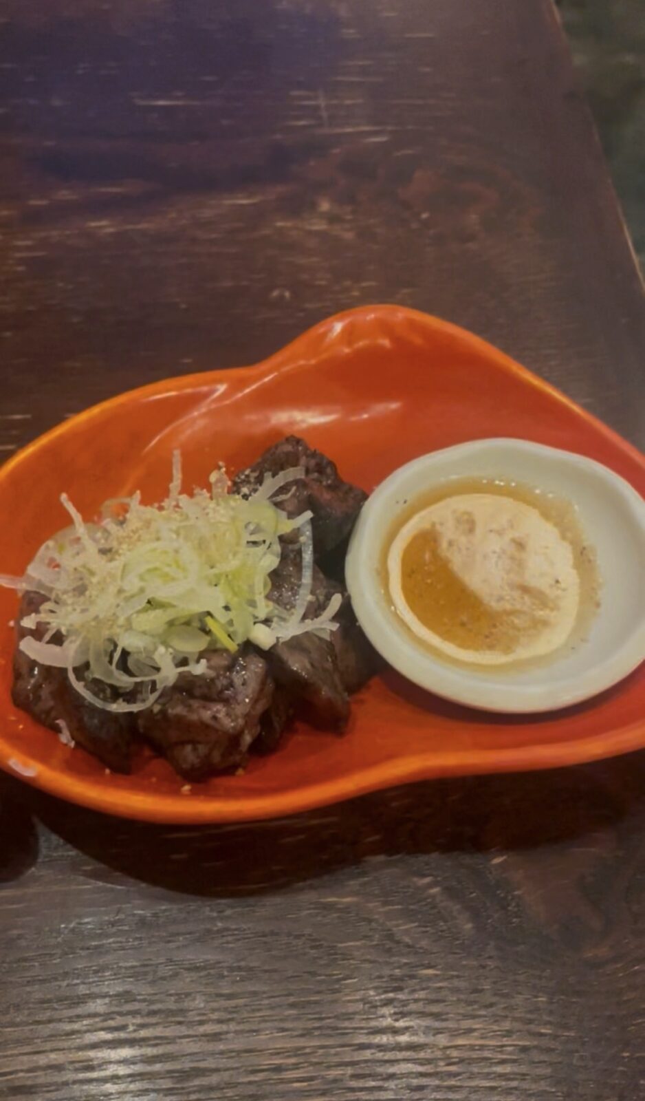 中野「一福」レバー炙り