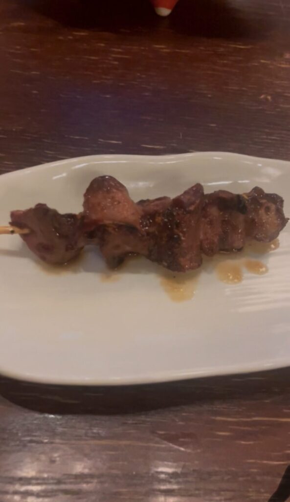 中野「一福」焼き鳥レバー