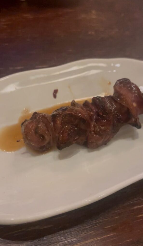 中野「一福」焼き鳥レバー