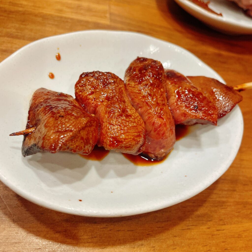 池袋「やきとん 木々家 池袋西口本店」やきとんレバ