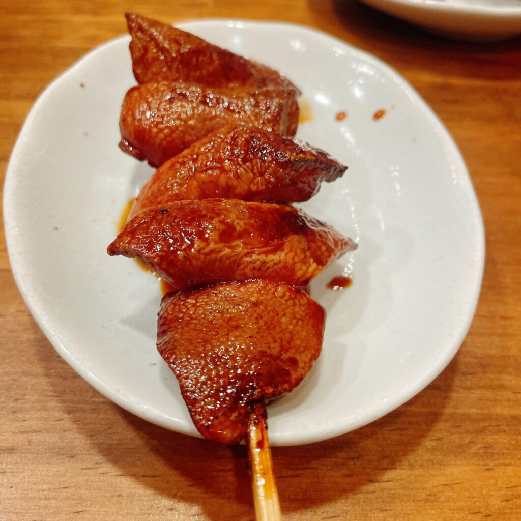 池袋「やきとん 木々家 池袋西口本店」やきとんレバ