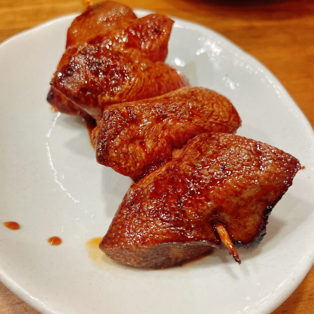 池袋「やきとん 木々家 池袋西口本店」やきとんレバ