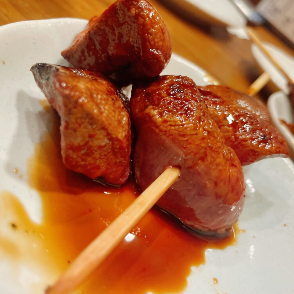 池袋「やきとん 木々家 池袋西口本店」やきとんレバ