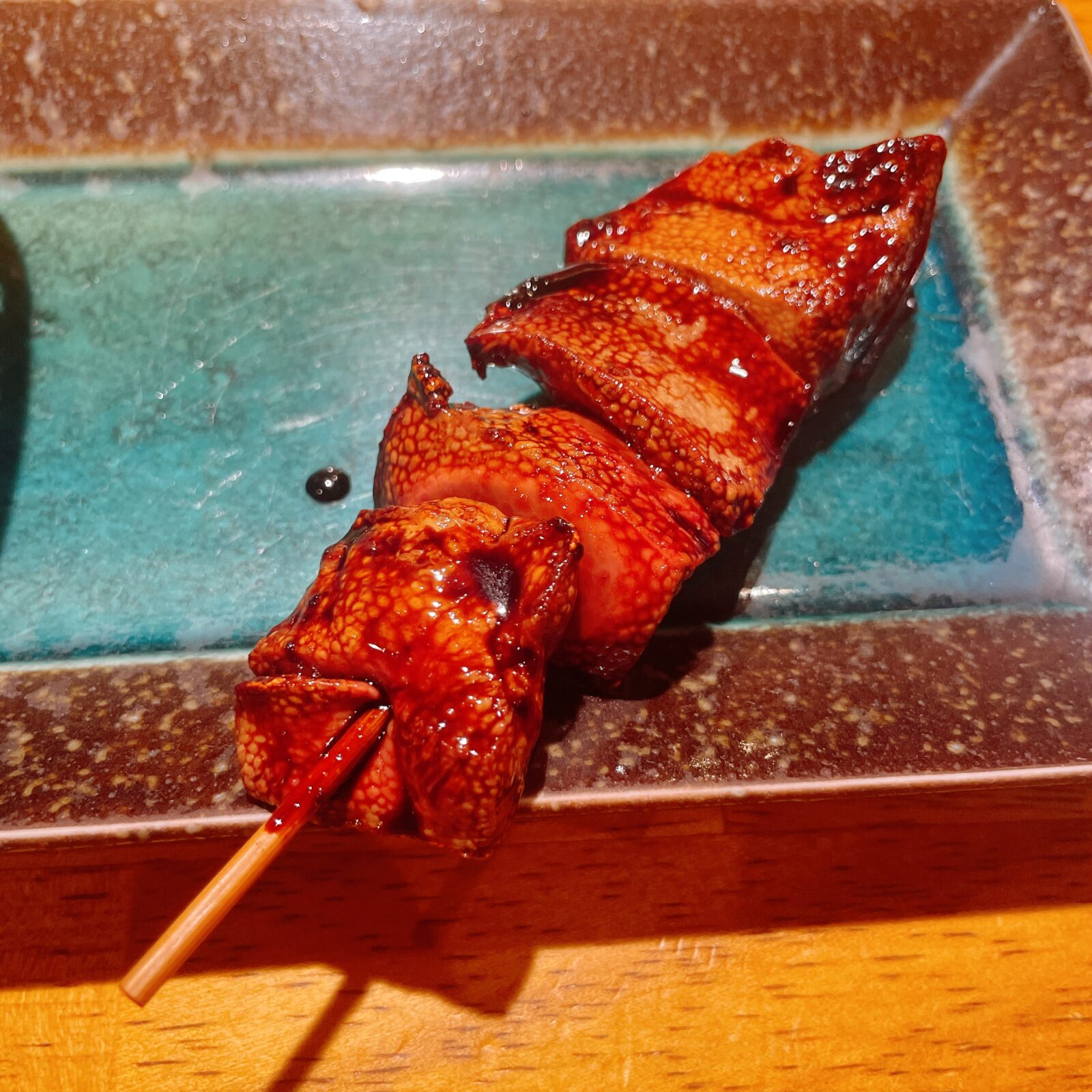 高田馬場「はやし家」串れば（豚レバー串）