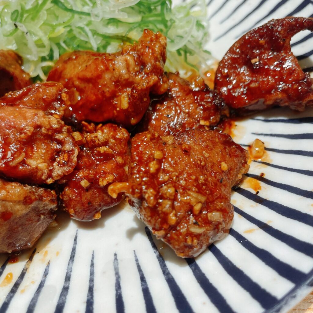 池袋「神田屋」純レバ炒め