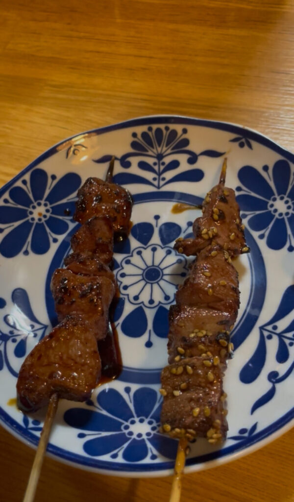 椎名町「やきとんかど」やきとんレバー串