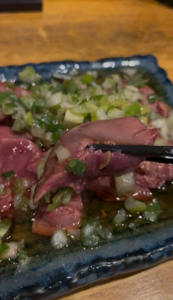 東京・椎名町「せっちゃん」とりレバー炙り