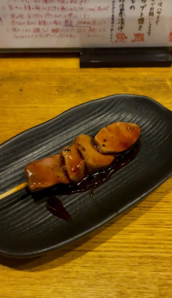 東京・椎名町「せっちゃん」串焼き豚レバー