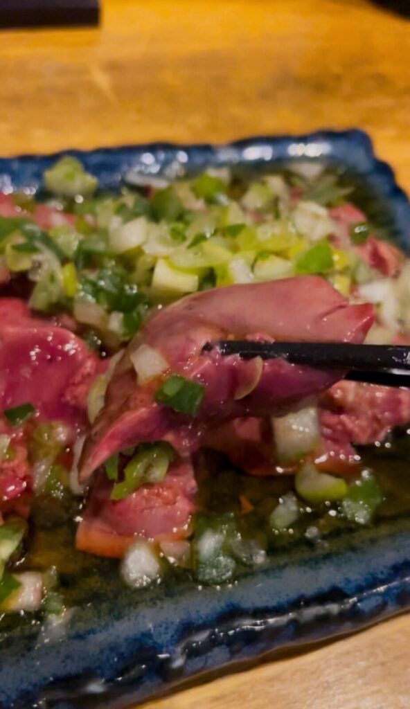 東京・椎名町「せっちゃん」とりレバー炙り