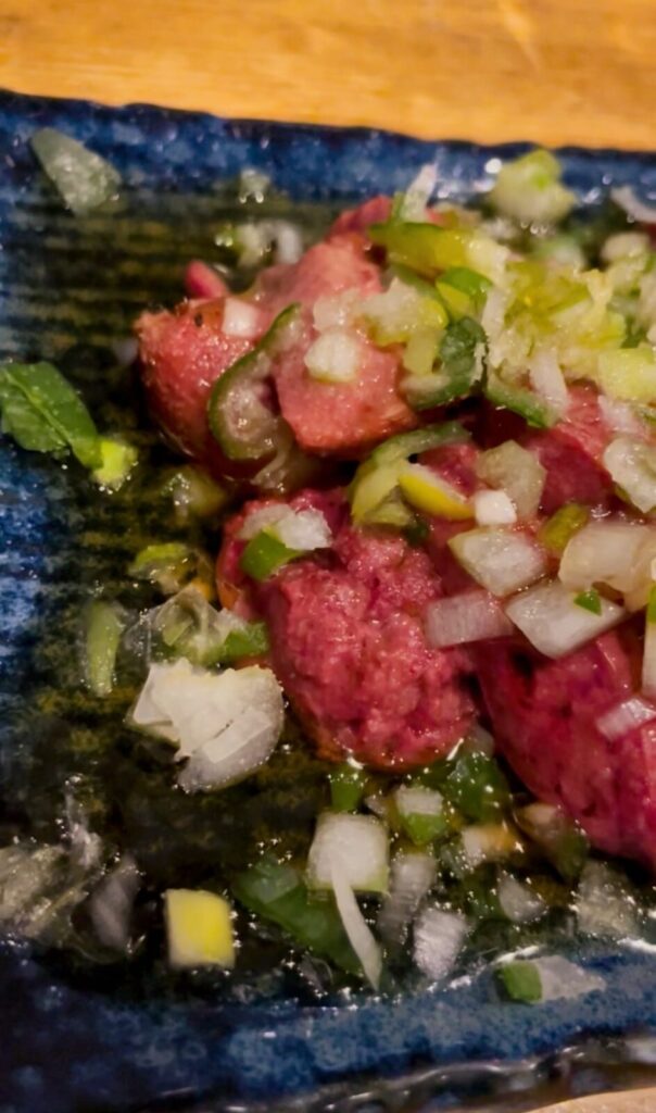 東京・椎名町「せっちゃん」とりレバー炙り