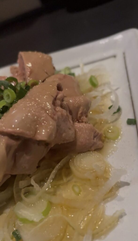 板橋「串揚げダイニングエッジ」とろとろレバー