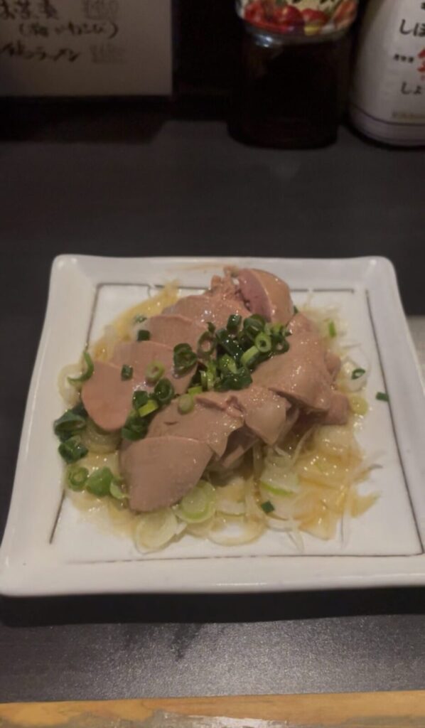 板橋「串揚げダイニングエッジ」とろとろレバー