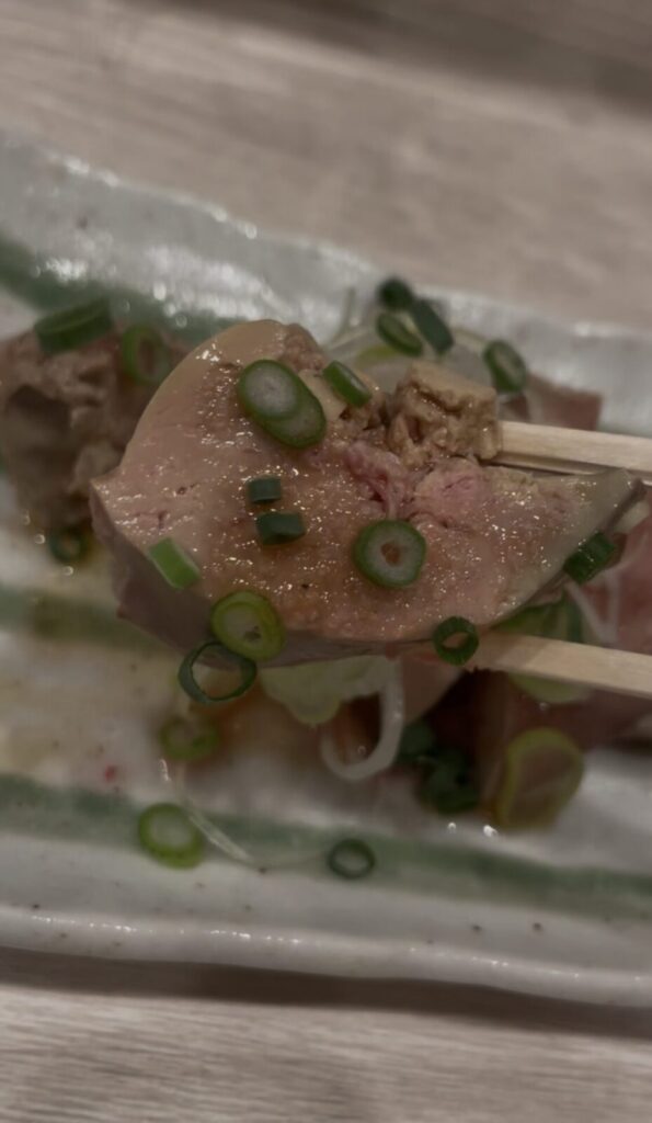 板橋「はるちゃん」やわレバ(柔らか鶏肝)