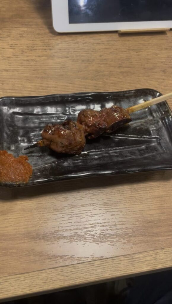 池袋「ねぎま三ぞう」レバー[鳥]