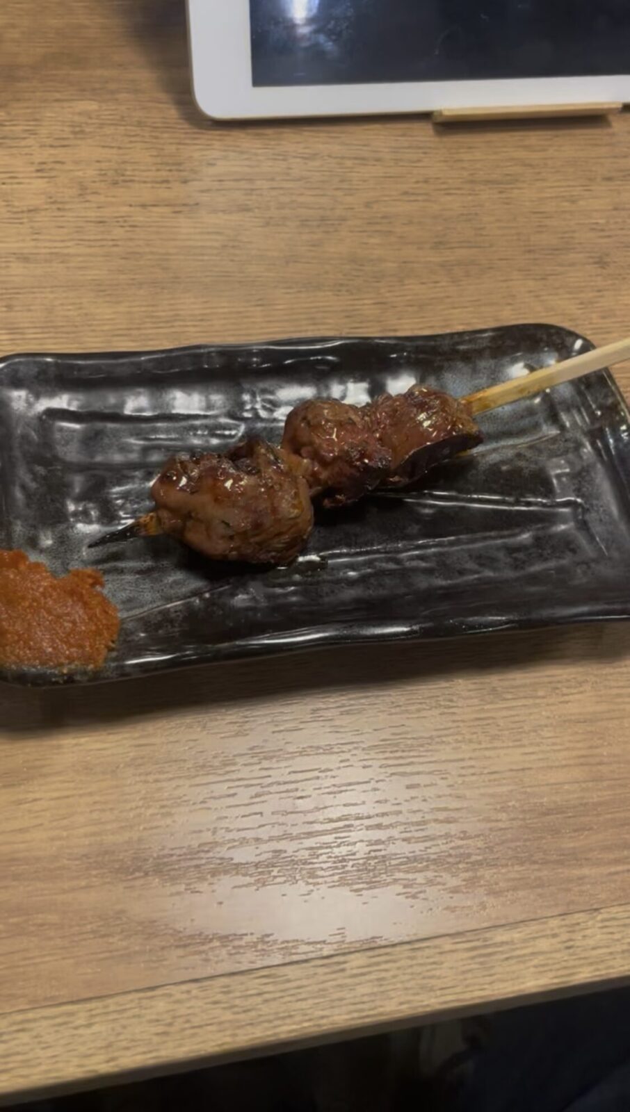 池袋「ねぎま三ぞう」レバー[鳥]