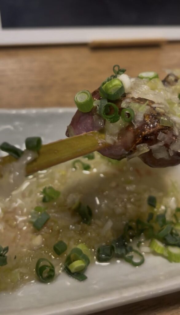 池袋「ねぎま三ぞう」レバテキスペシャル