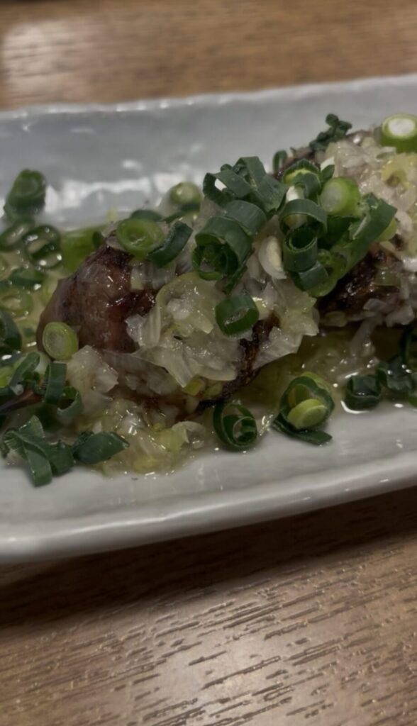 池袋「ねぎま三ぞう」レバテキスペシャル