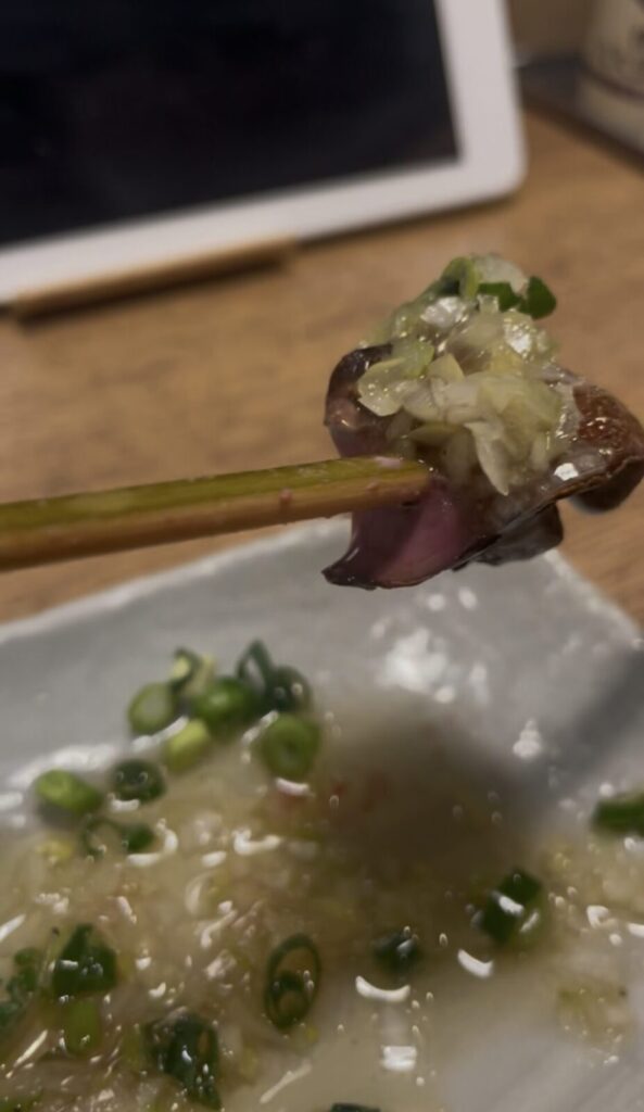 池袋「ねぎま三ぞう」レバテキスペシャル