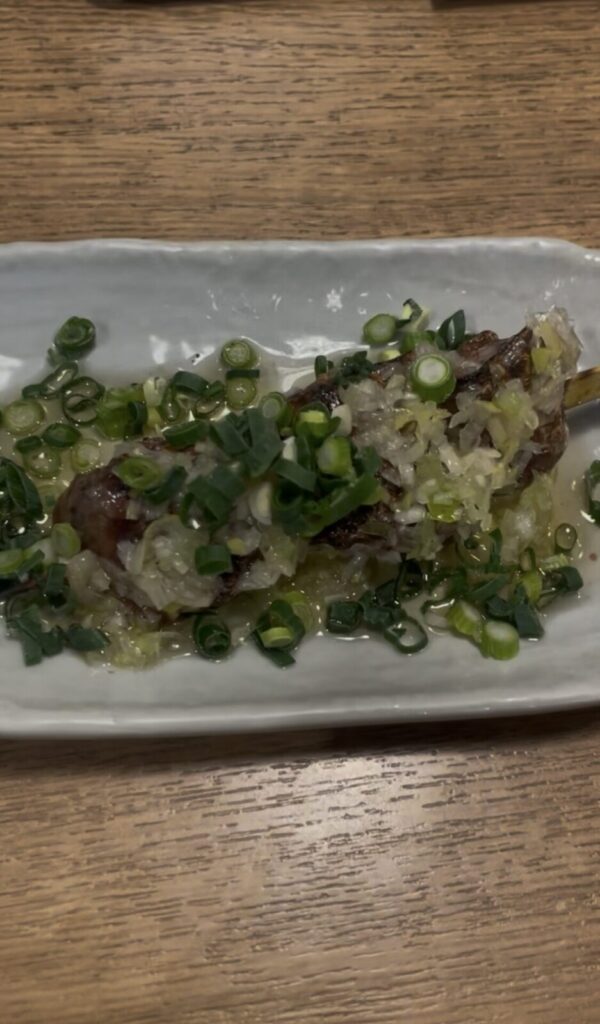 池袋「ねぎま三ぞう」レバテキスペシャル