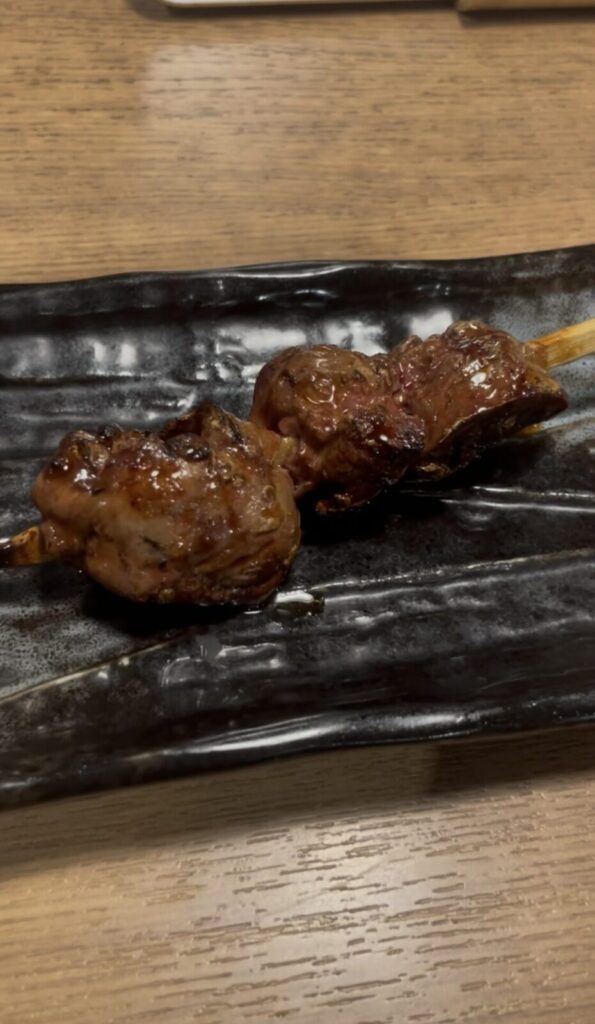 池袋「ねぎま三ぞう」レバー[鳥]