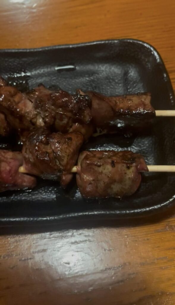 池袋「鳥貴族」きも焼(レバー)