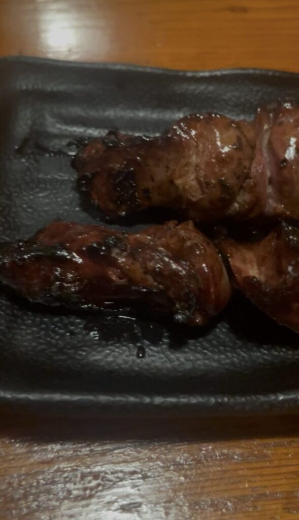 池袋「鳥貴族」きも焼(レバー)