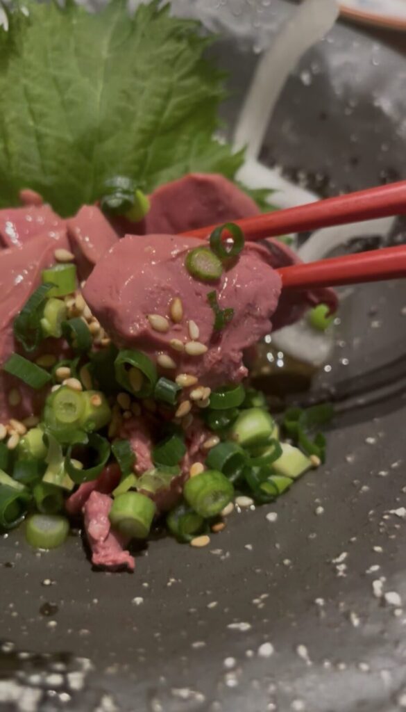 池袋「神鶏」極上レバー