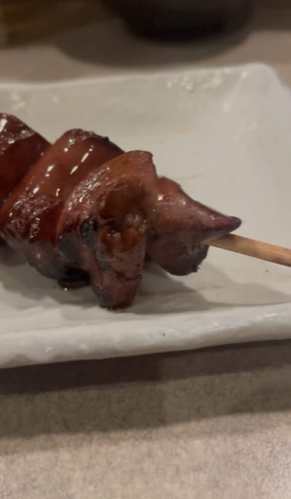 巣鴨「鳥晶」焼きものレバー