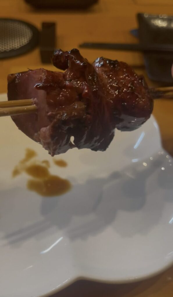 ひばりヶ丘「門福」焼き鳥レバー串