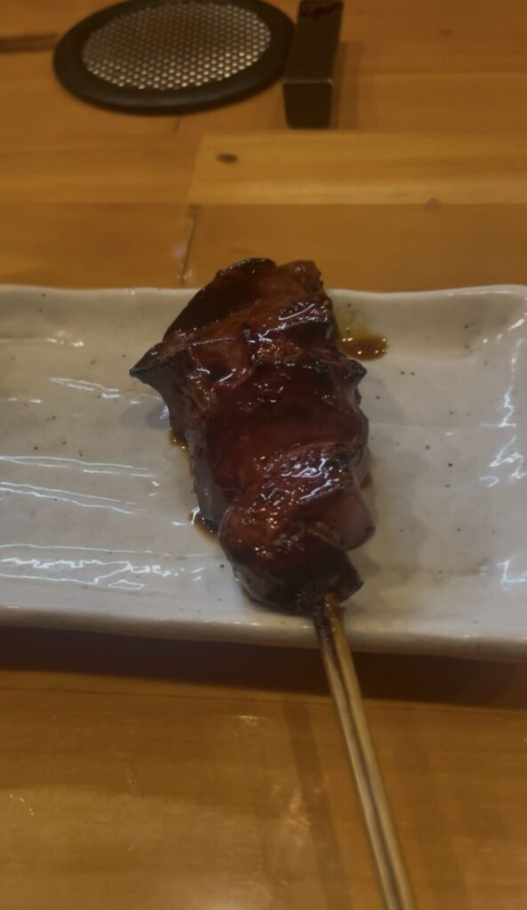 ひばりヶ丘「門福」焼き鳥レバー串