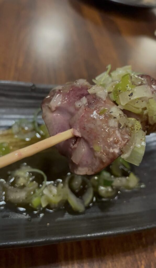 巣鴨「かいちゃん」やきとりレバー