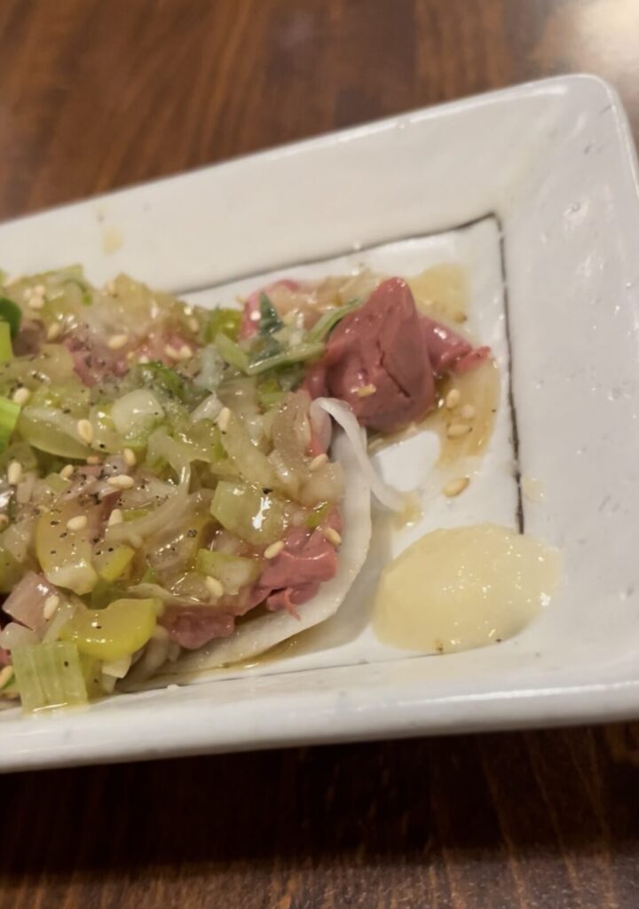 巣鴨「かいちゃん」レバー刺