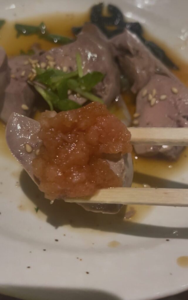 中野「ももや」白ればポン酢