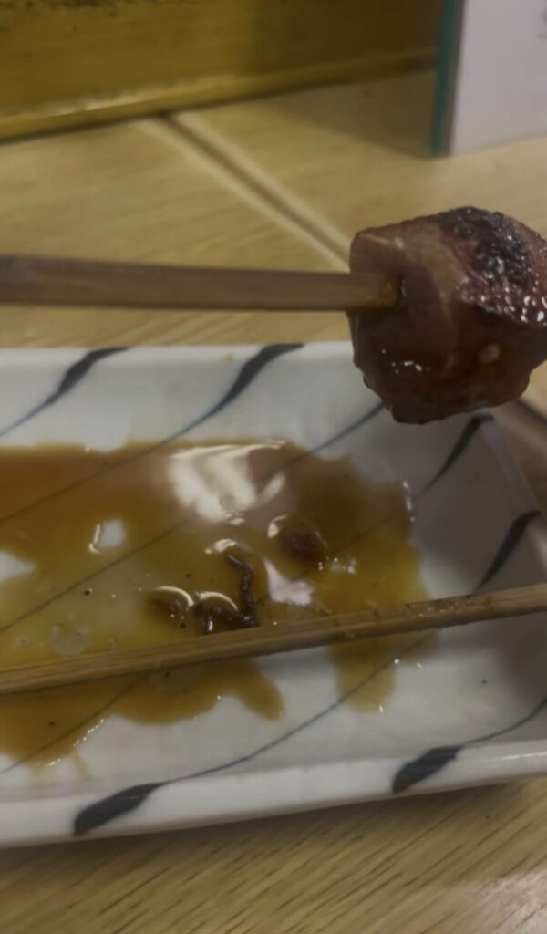 高田馬場「とん八」やきとんレバ