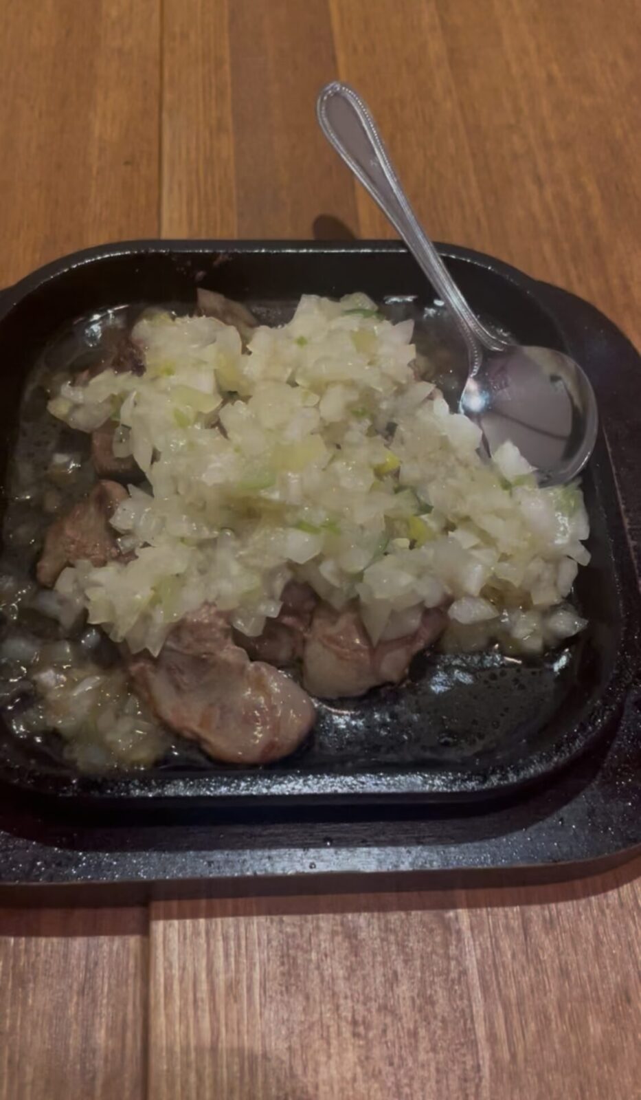 高田馬場「彩どり」ねぎねぎレバテキ