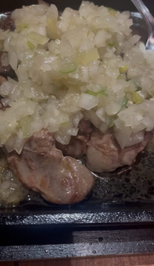 高田馬場「彩どり」ねぎねぎレバテキ