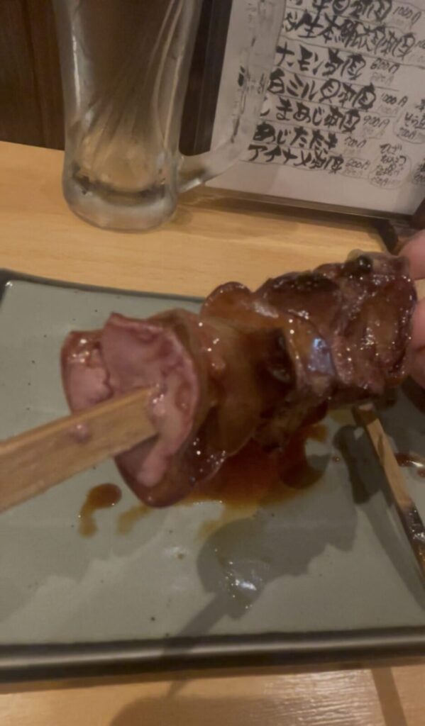 練馬「鳥よし」焼き鳥レバー